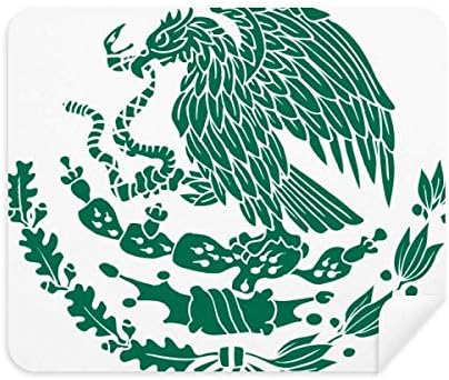 Мексиканската Национална Емблема на Държава Плат За Почистване на Екрана за Пречистване на 2 елемента Замшевой