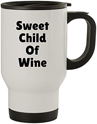 Molandra Products Sweet Child Of Wine - Пътна Чаша от неръждаема Стомана за 14 грама, Бяла