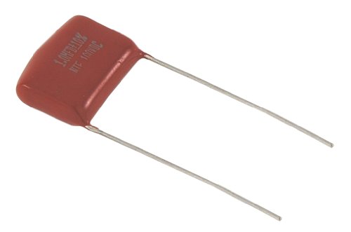 Кондензатор полиестер неполяризованной фолио серия МИР NTE Electronics MLR152K100, Бразда се заключи, Неиндуктивный,