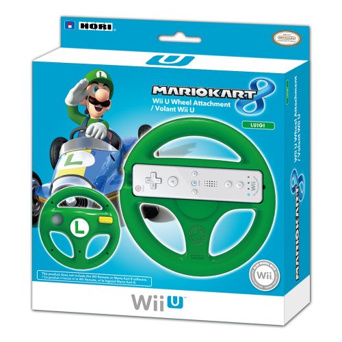 Гоночное колелото HORI Mario Kart 8 (Луиджи) - Nintendo Wii U