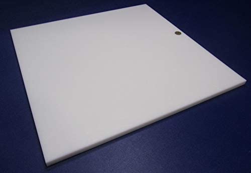 HDPE (полиетилен висока плътност) на Бял лист.625 (5/8) x 24x 24 1 бр.