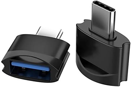 Адаптер Tek Styz C USB за свързване към USB конектора (2 опаковки), който е съвместим с вашия Alcatel 7 за OTG