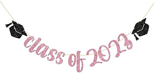 Банер Belrew Class of 2023 за момиче на Бала нощ 2023, Тематична Празнична парти 2023, Поздравления възпитаници,