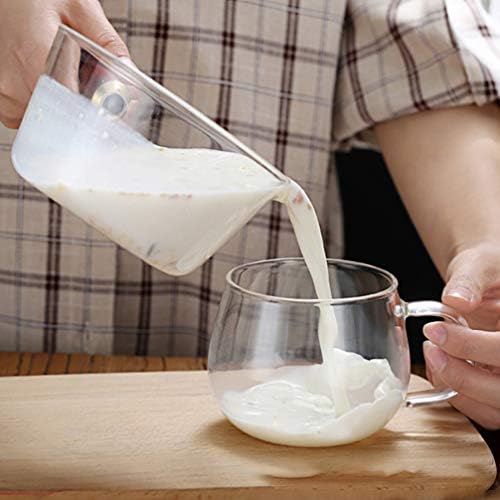 YARNOW Стъклена Тенджера Термостойкая Стъклена Печка Тенджера За Приготвяне на Мляко, Мини-Нагревател на Масло
