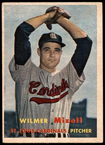 1957 Топпс 113 Уилмър Мизелл Сейнт Луис Кардиналс (Бейзболна картичка) VG/БИВШ Кардиналс