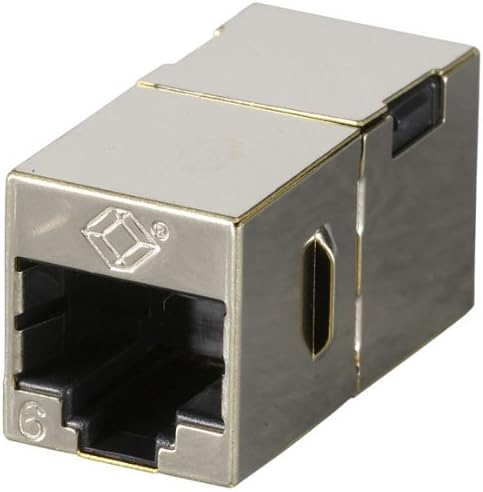 Конектор за Black Box CAT6 - Екраниран, с пряк контакт, Офис сребро, 10 бр. в опаковка - 10 бр. в опаковка -