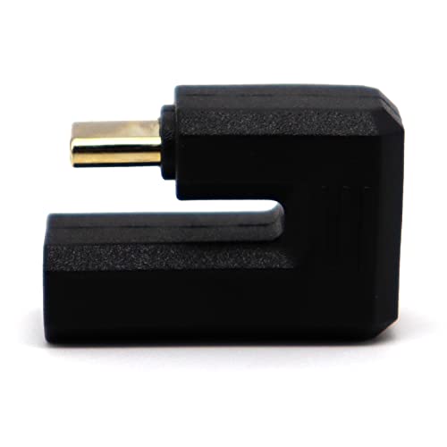 USB Адаптер C AWADUO 3.1 Type C U-образна форма, 4K @ 60hz 10 GBS Type C за свързване на кабел Type C към Адаптер