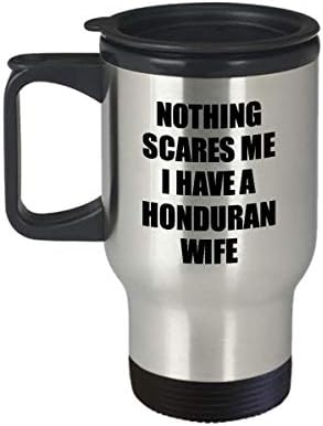 Гондурасская Жена Пътна Чаша Забавен Подарък За Свети Валентин За мъжа Ми Съпругче, Го Гондурасской не мога