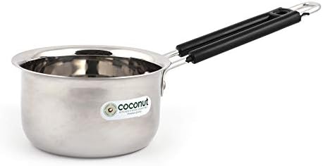 Проста форма за сос от кокосово от неръждаема стомана - 1 бр. - Капацитет - 2000 мл, Цвят - сребрист цвят -