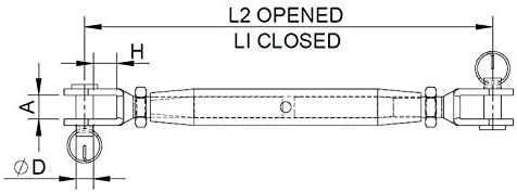 Челюстта на челюстта MarineNow От затворен корпус Морска турмбакетка 316 от Неръждаема стомана Избор на Размер