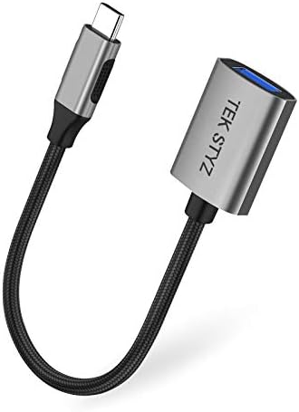 Адаптер Tek Styz USB-C USB 3.0 е обратно Съвместим с вашия преобразувател LG 17Z90P-K. AAC8U1 OTG Type-C/PD