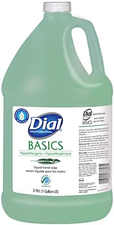 Хипоалергичен Течен сапун за ръце Dial Professional Basics, Сертифициран от Green Seal, Флакон за презареждане