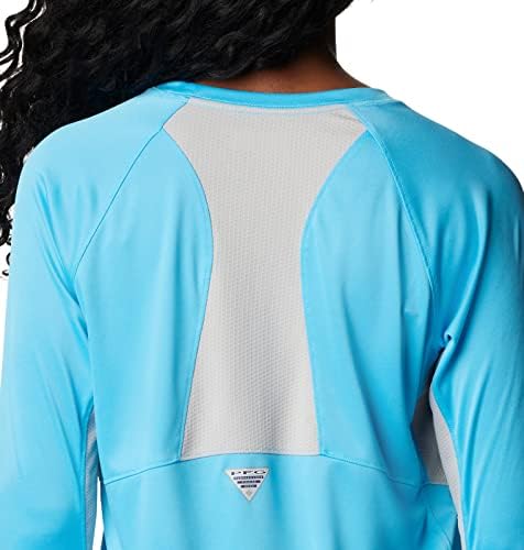 Женска тениска Columbia Tidal с вентиляционным дупка и Дълъг ръкав