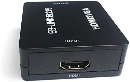 VGA-HDMI 1080P Full HD Mini VGA HDMI Аудио и Видео Конвертор Адаптер Кутия с USB кабел и 3,5 мм Аудио Порт Кабел